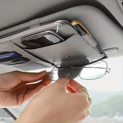 Car Sun Visor Storage Clip Sunshade Bag Car Decoration Cover