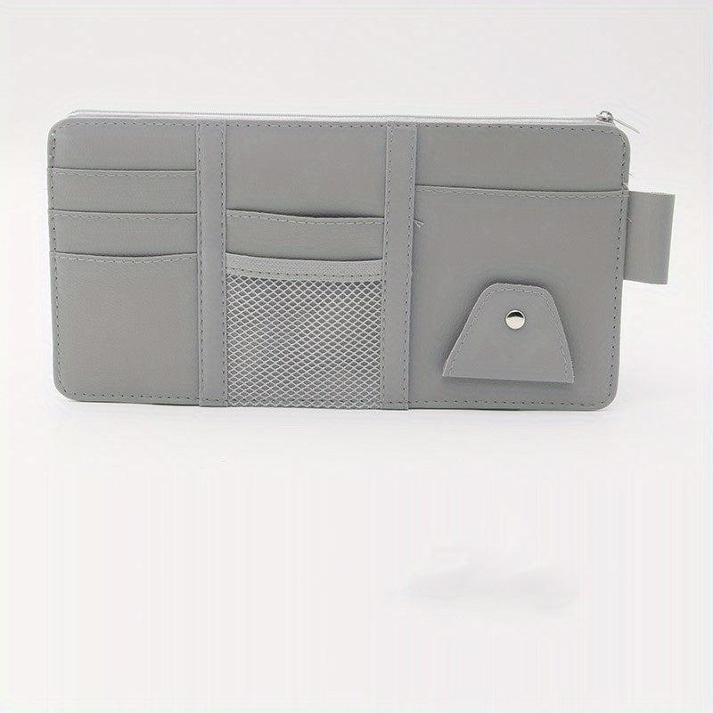 Car Sun Visor Storage Clip Sunshade Bag Car Decoration Cover