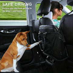 1pc High Capacity Car Seat Mesh Bag Organizer Storage Pet Net Rear Seat