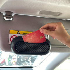 Car Glasses Holder Eyeglasses Case Clip Sun Visor Sunglasses Magnetic Storage