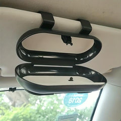 Car Glasses Holder Eyeglasses Case Clip Sun Visor Sunglasses Magnetic Storage