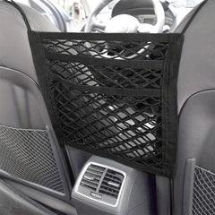 3 Layer Car Mesh Organizer Between Seats Car Net Barrier For Backseat Dogs