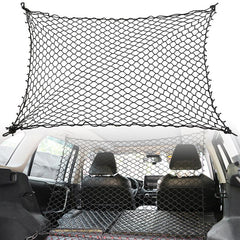 Car Dog Barrier Net With Hooks Durable Reusable Foldable Car Dog Fence Barrier