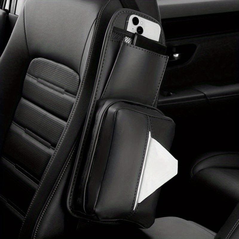 High Seat Side Storage Bag Car Tissue Box Car Interior Decoration
