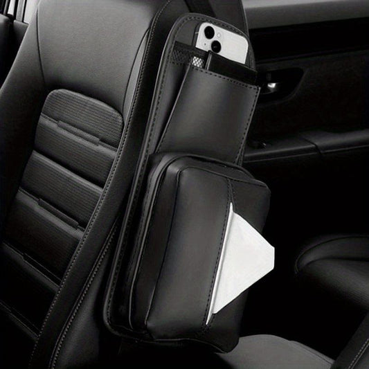 High Seat Side Storage Bag Car Tissue Box Car Interior Decoration