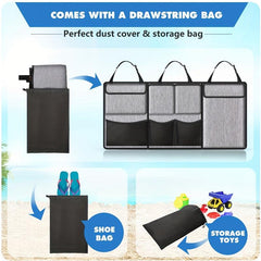 Oxford Cloth Car Hanging Storage Bag