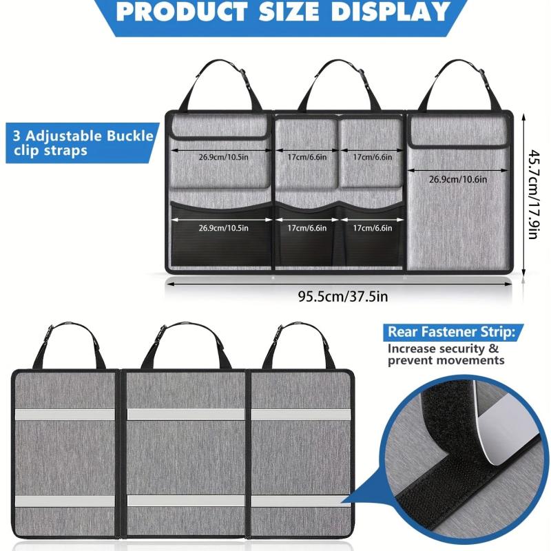 Oxford Cloth Car Hanging Storage Bag