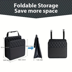 Car Storage Bag Car Seat Portable Storage Bag Large Car Garbage Bin