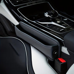 Car Seat Gaps Storage Box PU Leather Universal Car Storage Box