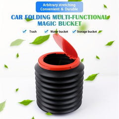 Car Folding Trash Can Car Washing Bucket Multifunctional