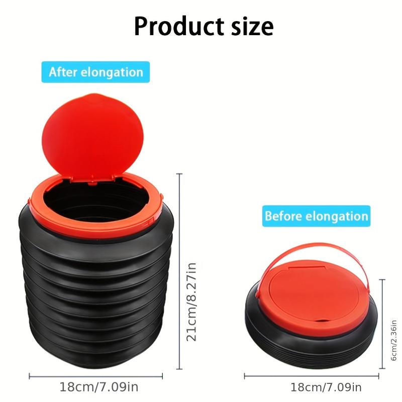 Car Folding Trash Can Car Washing Bucket Multifunctional