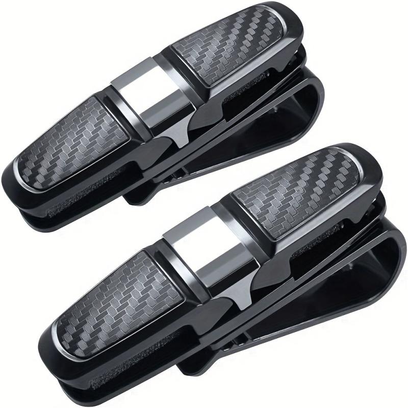 Carbon Fiber Car Glasses Clip Multifunctional Glasses Frame Car Clip