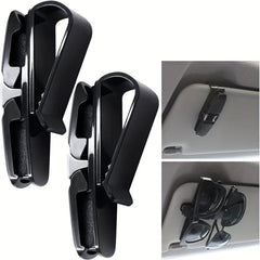 Carbon Fiber Car Glasses Clip Multifunctional Glasses Frame Car Clip
