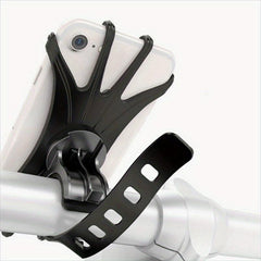 Silicone Bike Phone Holder for 10-16.5 cm Phones - 360 Rotation