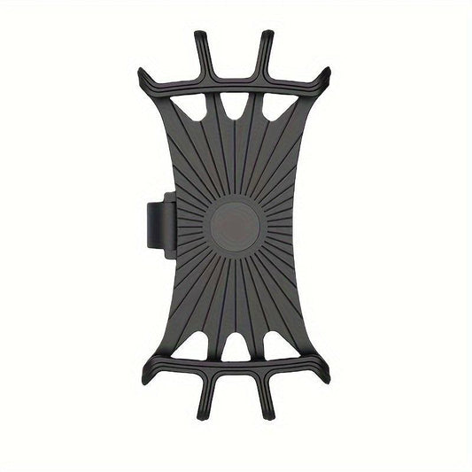 Silicone Bike Phone Holder for 10-16.5 cm Phones - 360 Rotation