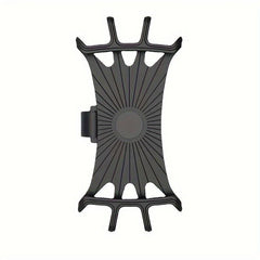 Silicone Bike Phone Holder for 10-16.5 cm Phones - 360 Rotation