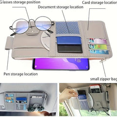 Car Sun Visor Organizer Pocket Organizers Document Holder