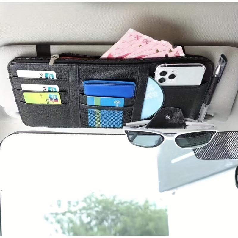 Car Sun Visor Organizer Pocket Organizers Document Holder