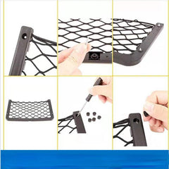 Car RV Storage Bag Net Frame Book Rear Cargo Mesh Elastic Mesh