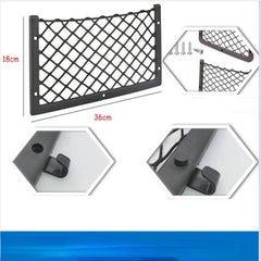 Car RV Storage Bag Net Frame Book Rear Cargo Mesh Elastic Mesh