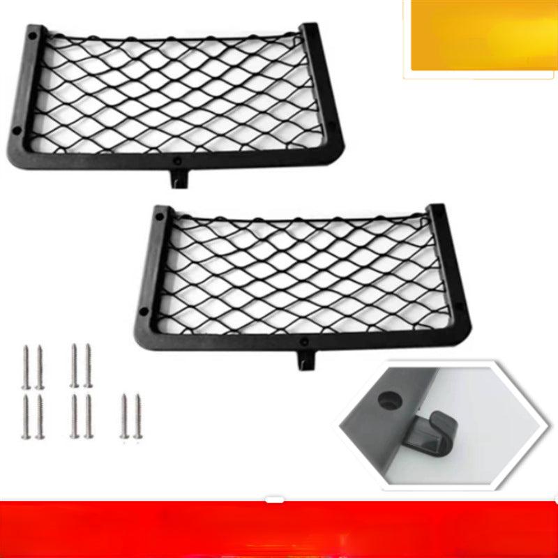 Car RV Storage Bag Net Frame Book Rear Cargo Mesh Elastic Mesh
