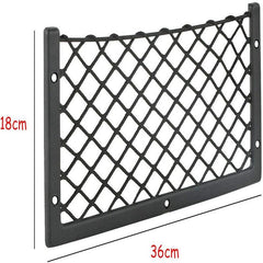 Car RV Storage Bag Net Frame Book Rear Cargo Mesh Elastic Mesh