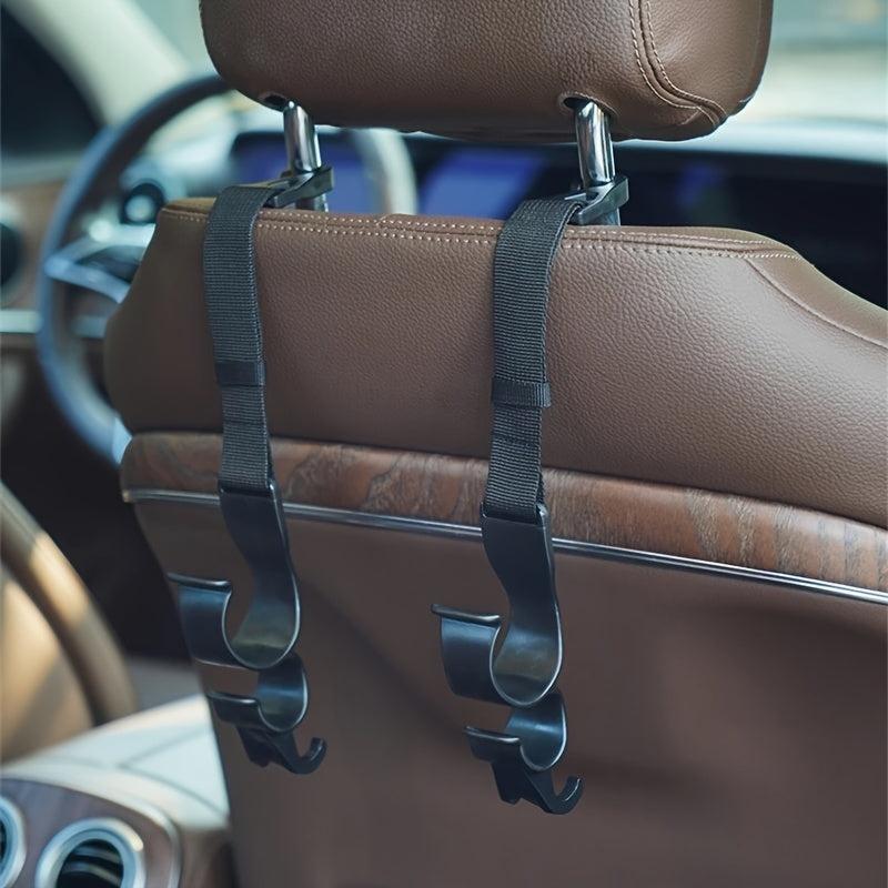 Car Seat Backrest Hooks - Keep Your Car Organized