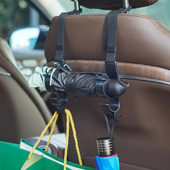 Car Seat Backrest Hooks - Keep Your Car Organized