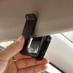2pcs Car Glasses Clip Multifunctional Card Clip