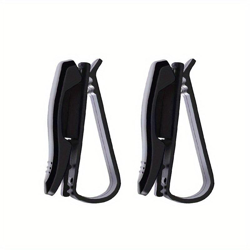 2pcs Car Glasses Clip Multifunctional Card Clip
