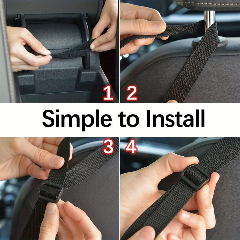 Car Seat Mesh Bag Organizer Storage Shelf Bag