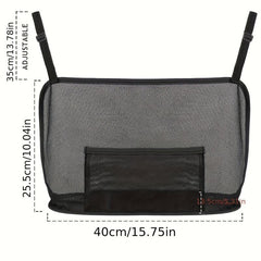 Car Seat Mesh Bag Organizer Storage Shelf Bag