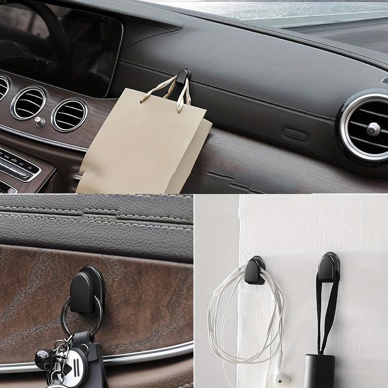 10pcs Car Paste Hook Mask Holder Strong Adhesive Hooks