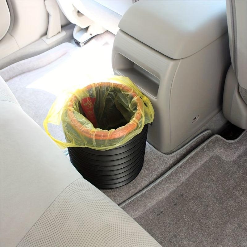 4L Car Trash Can Portable Storage Box Outdoor Fishing Bucket