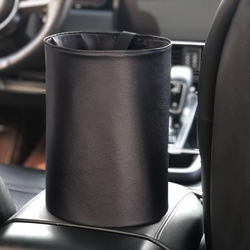Car Garbage Bag Holder Hanging Storage Bag Waterproof Trash Can