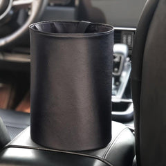Car Garbage Bag Holder Hanging Storage Bag Waterproof Trash Can