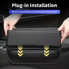 Car Seat Gaps Storage Box PU Leather Organizer Multifunction Pocket