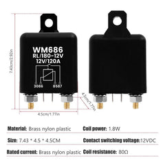 12V 120A High Current Starter Relay Car Accessories