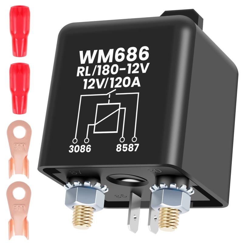 12V 120A High Current Starter Relay Car Accessories