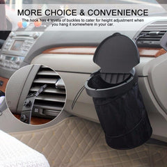 Mini Auto Car Vehicle Trash Rubbish Can Garbage Dust Case Holder Box Bin