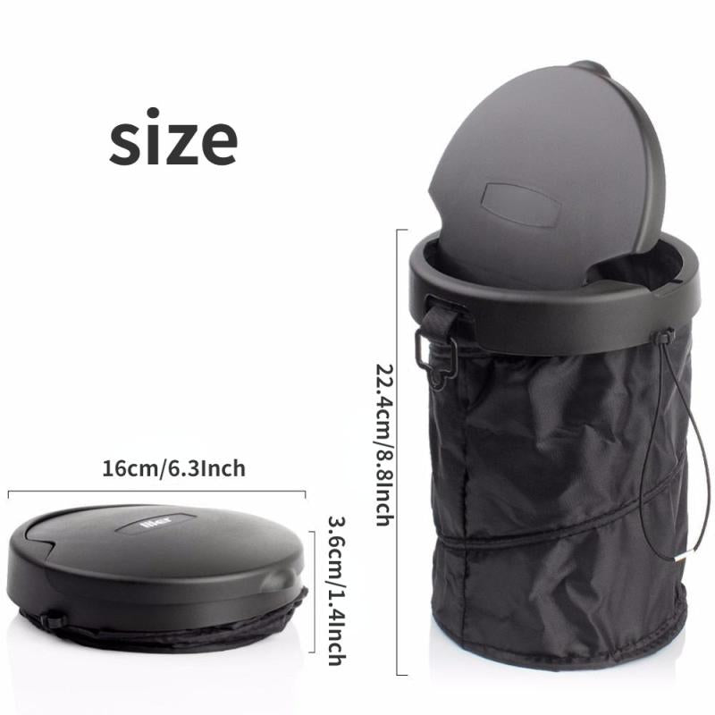 Mini Auto Car Vehicle Trash Rubbish Can Garbage Dust Case Holder Box Bin