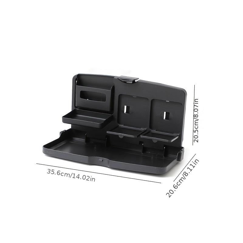 Car Headrest Seat Back Organizer Cup Holder Food Tray Universal