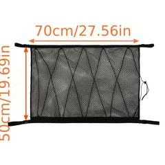 Car Roof Storage Net Double Layer Mesh Cargo Net Pocket SUV Accessories