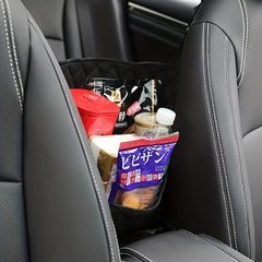 Car Seat Gap Filler PU Leather Storage Bag Organizer