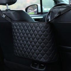 Car Seat Gap Filler PU Leather Storage Bag Organizer