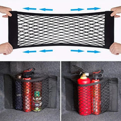 Car Interior Roof Storage Net Mesh Bag Trunk Cargo Net