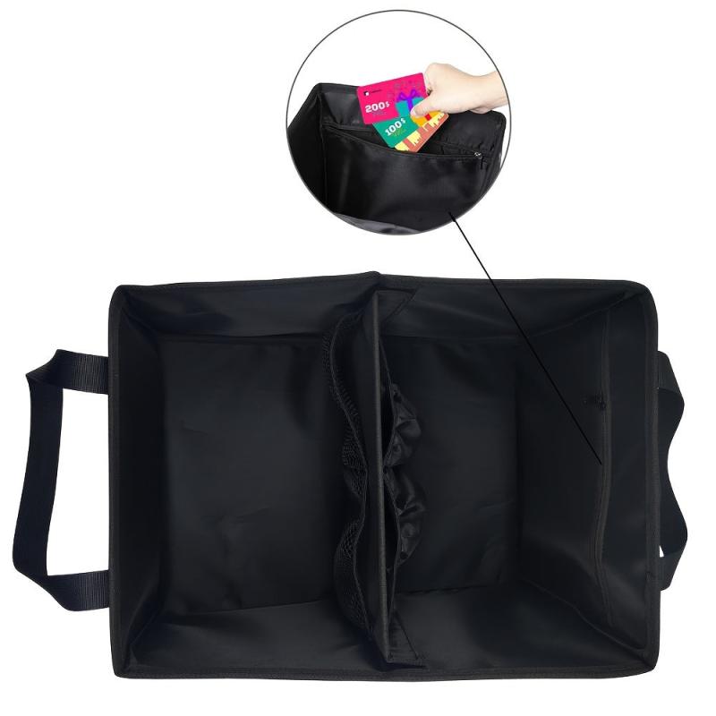 Car Organizer Foldable Large Capacity Storage Box Car Trunk Organizer