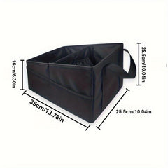 Car Organizer Foldable Large Capacity Storage Box Car Trunk Organizer