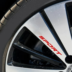 4pcs Sports Car Stickers - Personalize Your Vehicle with Style