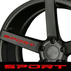 4pcs Sports Car Stickers - Personalize Your Vehicle with Style